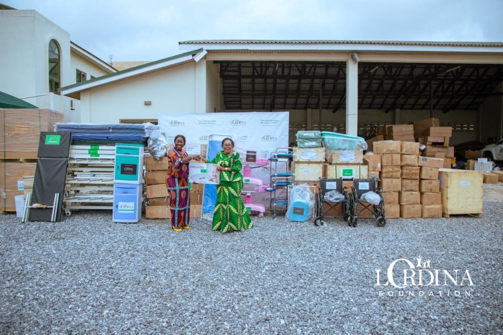 Lordina Foundation Targets Rural Healthcare Gaps with Techiman North Equipment Donation